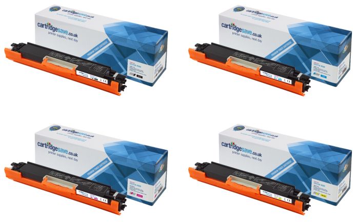 Compatible HP 126A 4 Colour Toner Cartridge Multipack