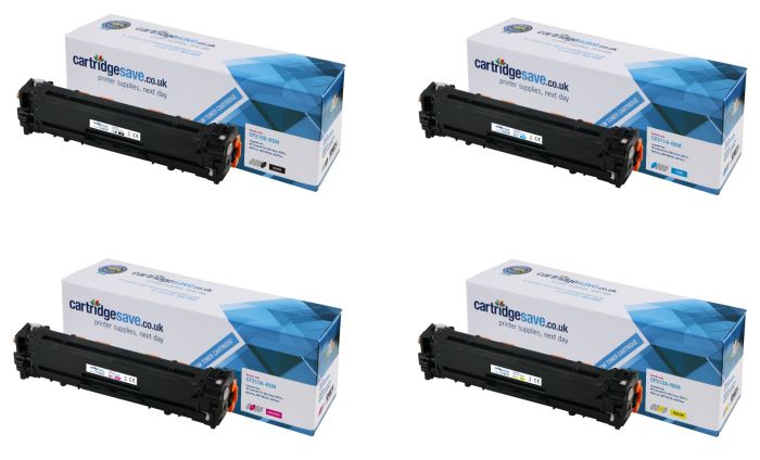 Compatible HP 131X / 131A 4 Colour Toner Cartridge Multipack