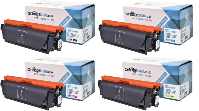 Compatible HP 212A 4 Colour Toner Cartridge Multipack