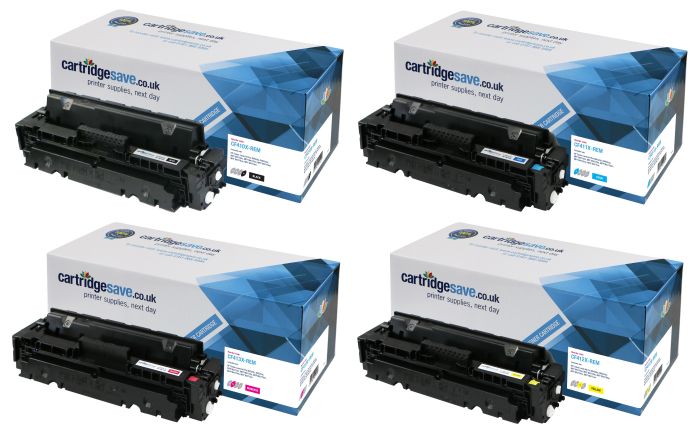 Compatible HP 410X 4 Colour High Capacity Toner Cartridge Multipack