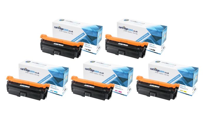 Compatible HP 507 5 Colour Toner Cartridge Multipack