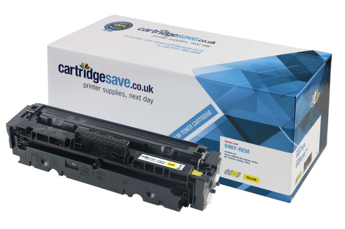 Compatible Canon 046-Y Yellow Toner Cartridge (1247C002)