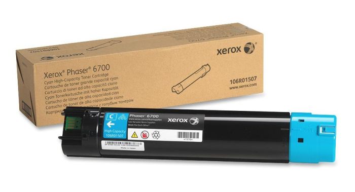 Xerox 106R01507 High Capacity Cyan Toner Cartridge