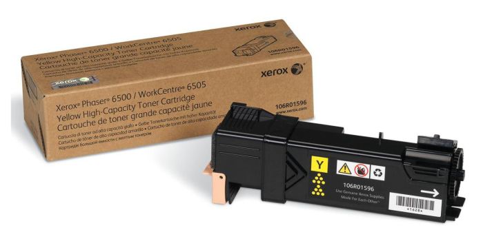 Xerox 106R01596 High Capacity Yellow Toner Cartridge