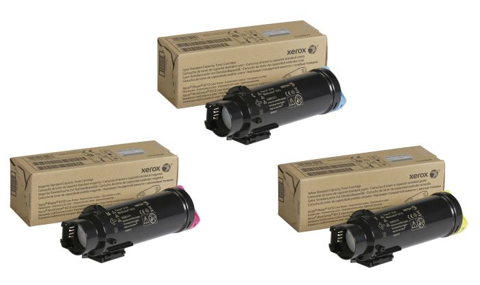 Xerox 106R0347 3 Colour Toner Cartridge Multipack