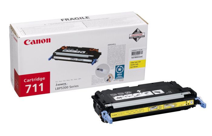 Canon 711 Yellow Toner Cartridge - (1657B002AA)