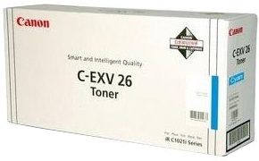 Canon C-EXV26 Cyan Toner Cartridge - (1659B006AA)