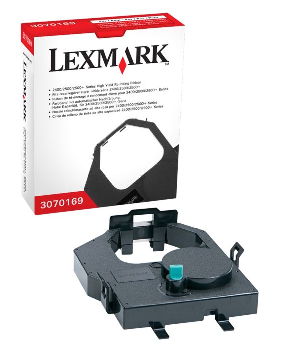 Lexmark 3070169 High Capacity Black Ink Ribbon