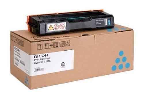 Ricoh Type SPC220E Cyan Toner Cartridge - (406097)