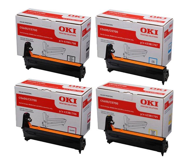 Oki 4338170 4 Colour Image Drum Multipack