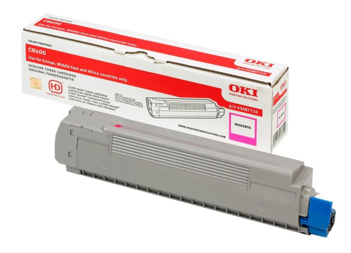 Oki 43487710 Magenta Toner Cartridge