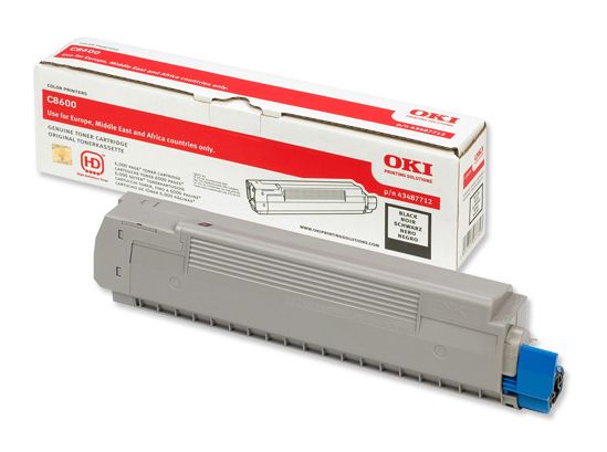 Oki 43487712 Black Toner Cartridge