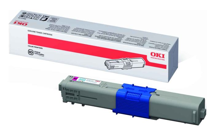 Oki 44469723 High Capacity Magenta Toner Cartridge