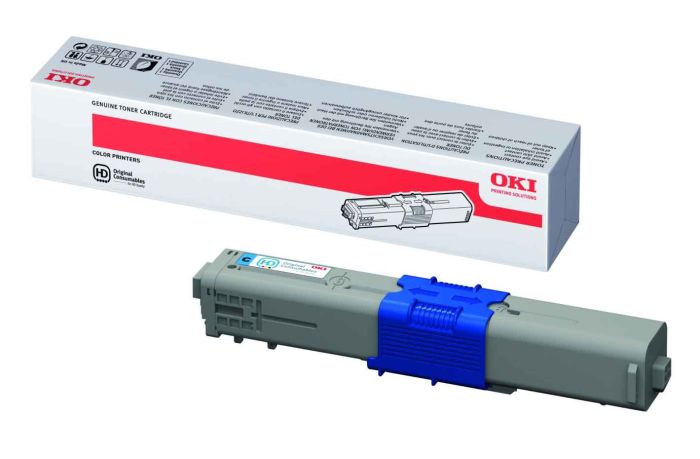 Oki 44469724 High Capacity Cyan Toner Cartridge