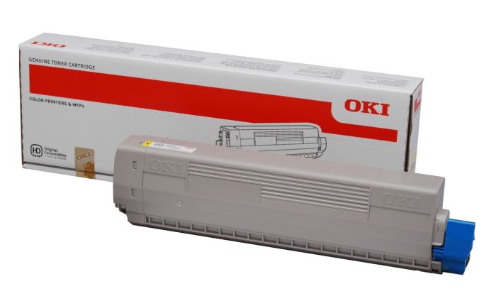 OKI 44844613 Yellow Toner Cartridge