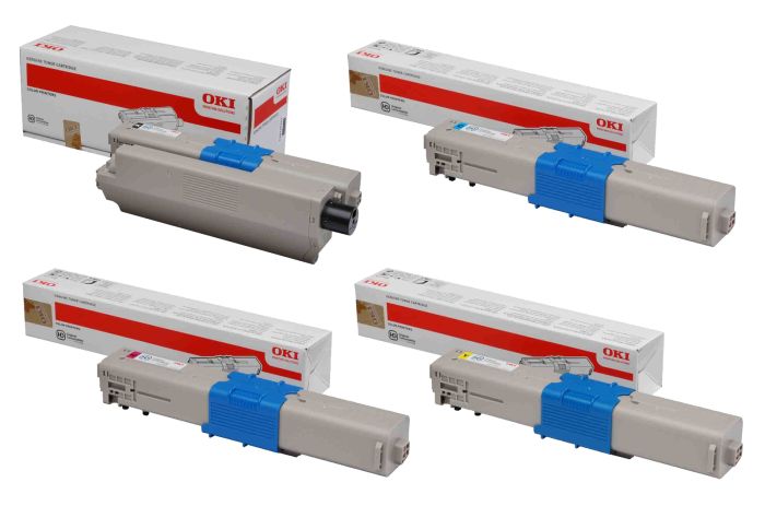 Oki 4497353 4 Colour Toner Cartridge Multipack