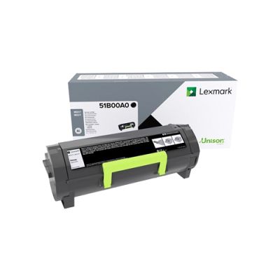 Lexmark 51B00A0 Black Toner Cartridge