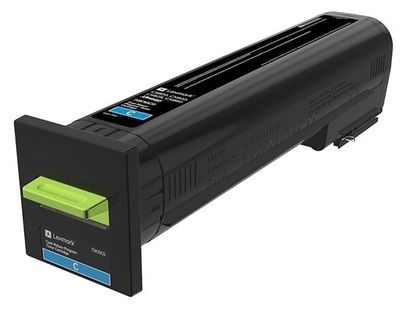 Lexmark 72K20C0 Cyan Return Programme Toner Cartridge