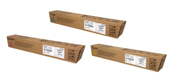 Ricoh 84192 3 Colour Toner Cartridge Multipack