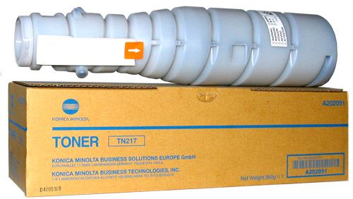 Konica Minolta TN217 Black Toner Cartridge - (A202051)