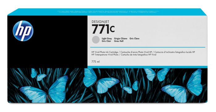 HP 771C Light Grey Ink Cartridge - (B6Y14A)