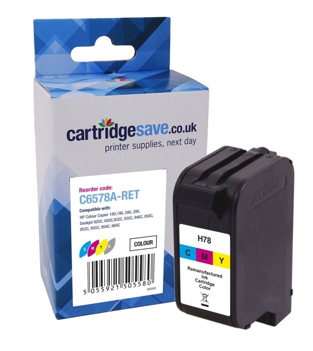 Compatible HP 78XL High Capacity Tri-Colour Printer Cartridge - (C6578AE)