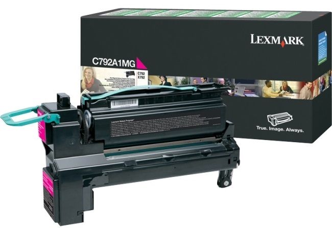 Lexmark C792A1MG Magenta Return Program Toner Cartridge