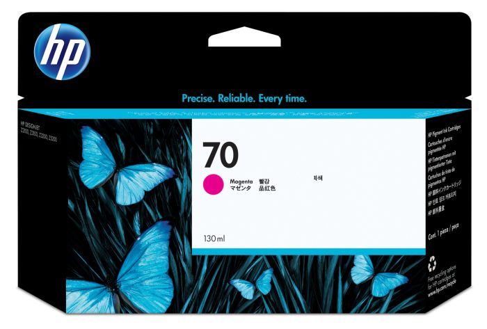 HP 70 Magenta Ink Cartridge - (C9453A)