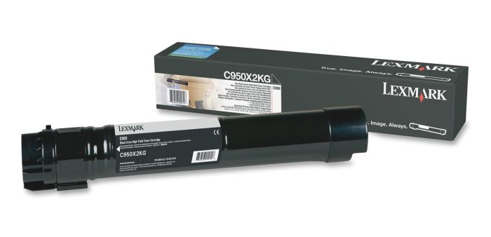 Lexmark C950X2KG Extra High Capacity Black Toner Cartridge