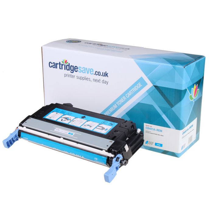 Compatible HP 642A Cyan Toner Cartridge - (CB401A)