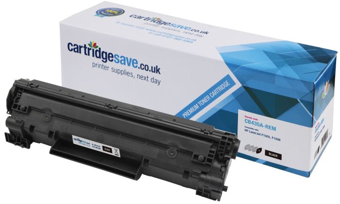 Compatible HP 35A Black Toner Cartridge - (CB435A)