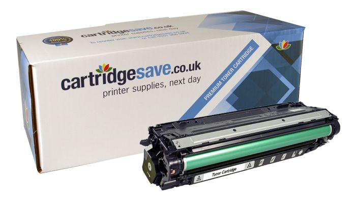 Compatible HP 650A Black Toner Cartridge - (CE270A)