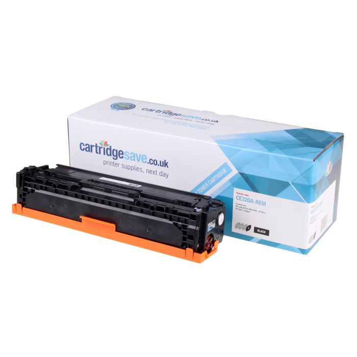 Compatible HP 128A Black Toner Cartridge - (CE320A)