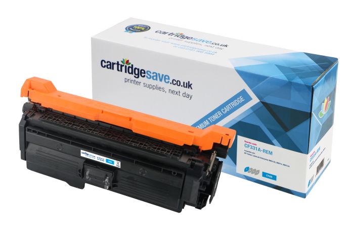 Compatible HP 654A Cyan Toner Cartridge - (CF331A)