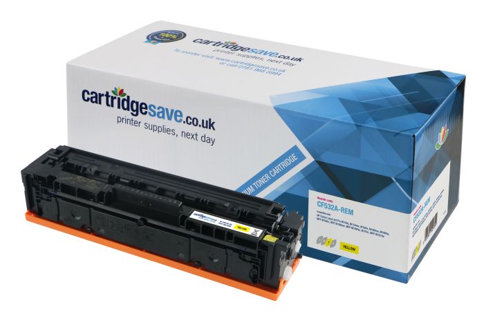 Compatible HP 205A Yellow Toner Cartridge - (CF532A)