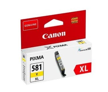 Canon CLI-581YXL High Capacity Yellow Ink Cartridge