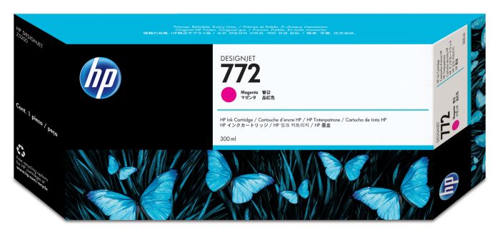 HP 772 High Capacity Magenta Ink Cartridge - (CN629A)