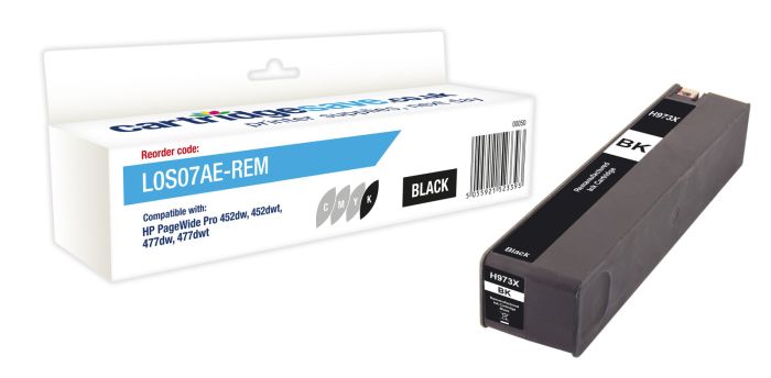 Compatible HP 973X High Capacity Black Ink Cartridge - (L0S07AE)