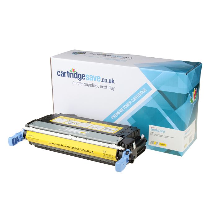 Compatible HP 643A Yellow Toner Cartridge - Q5952A