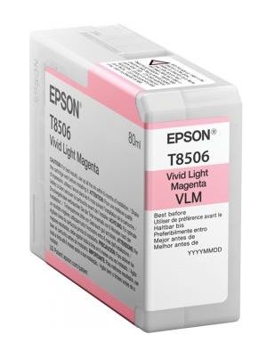 Epson T8506 Vivid Light Magenta Ink Cartridge - (C13T850600)