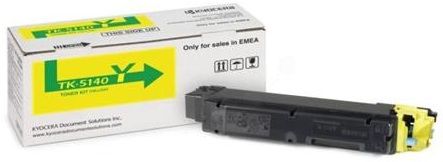 Kyocera TK-5140Y Yellow Toner Cartridge