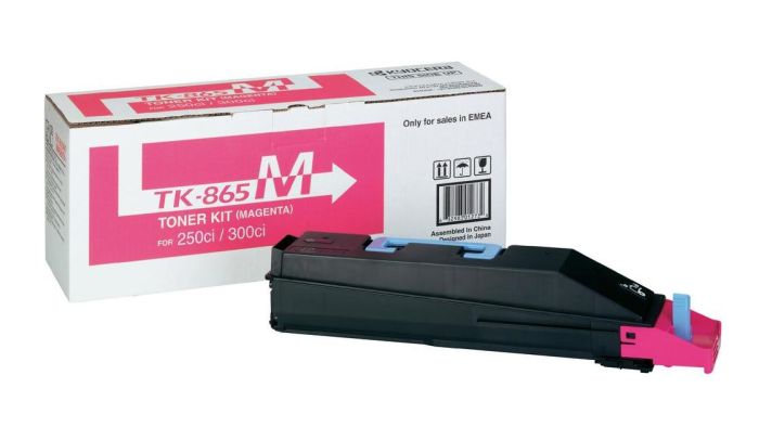 Kyocera TK-865M Magenta Toner Cartridge