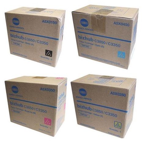 Konica Minolta TNP48 4 Colour Toner Cartridge Multipack