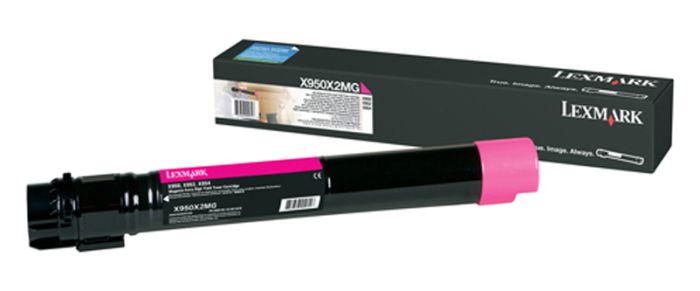 Lexmark X950X2MG Extra High Capacity Magenta Toner Cartridge