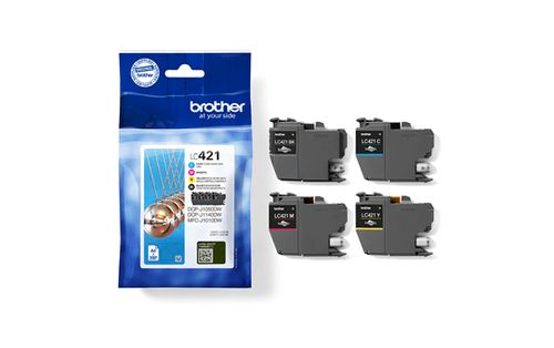 Brother LC421VAL 4 Colour Ink Cartridge Multipack