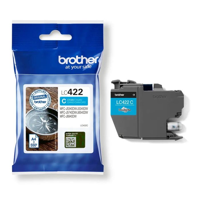 Brother LC422C Cyan Ink Cartridge