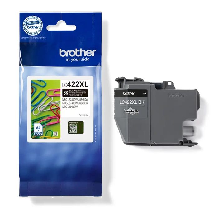 Brother LC422XLBK High Capacity Black Ink Cartridge