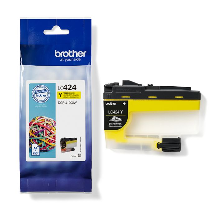 Brother LC424Y Yellow Ink Cartridge