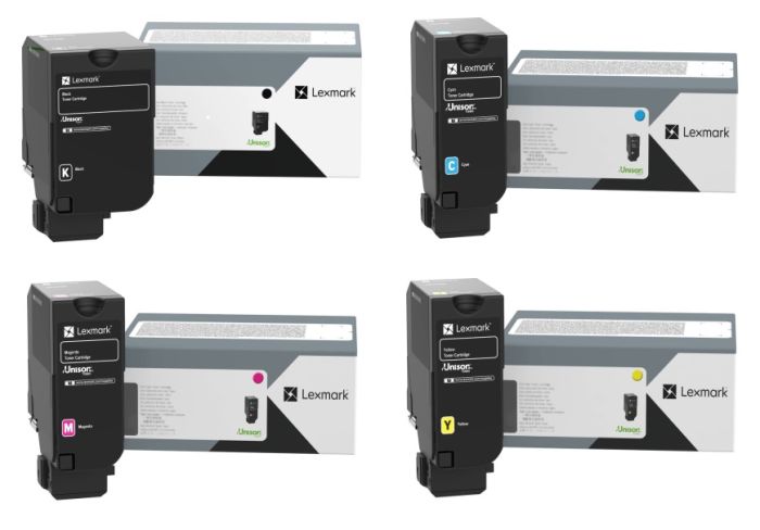 Lexmark 24B75 4 Colour Toner Cartridge Multipack