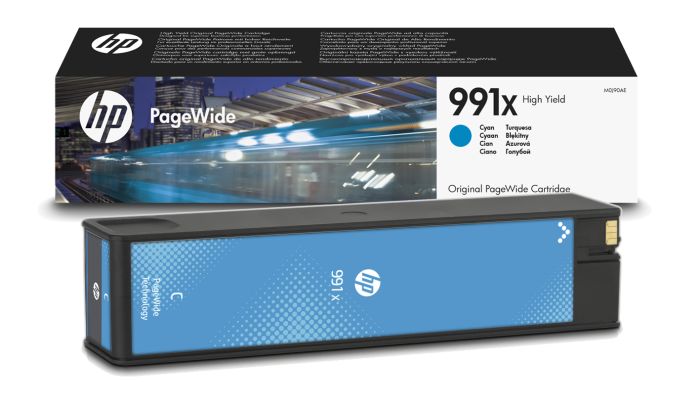 HP 991X High Capacity Cyan Ink Cartridge - (M0J90AE)